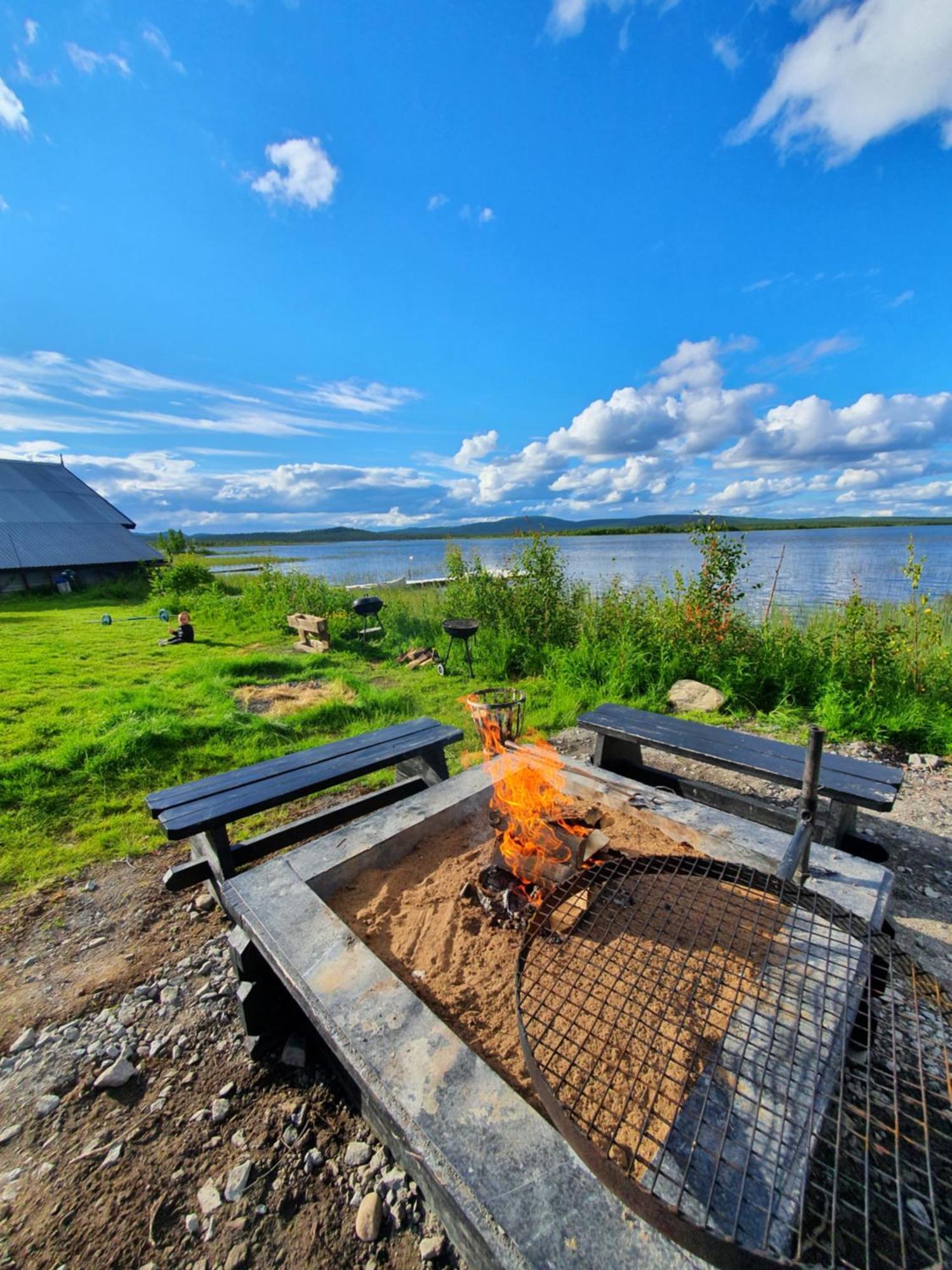 Camp Caroli Wooden Cabins Jukkasjärvi Dış mekan fotoğraf