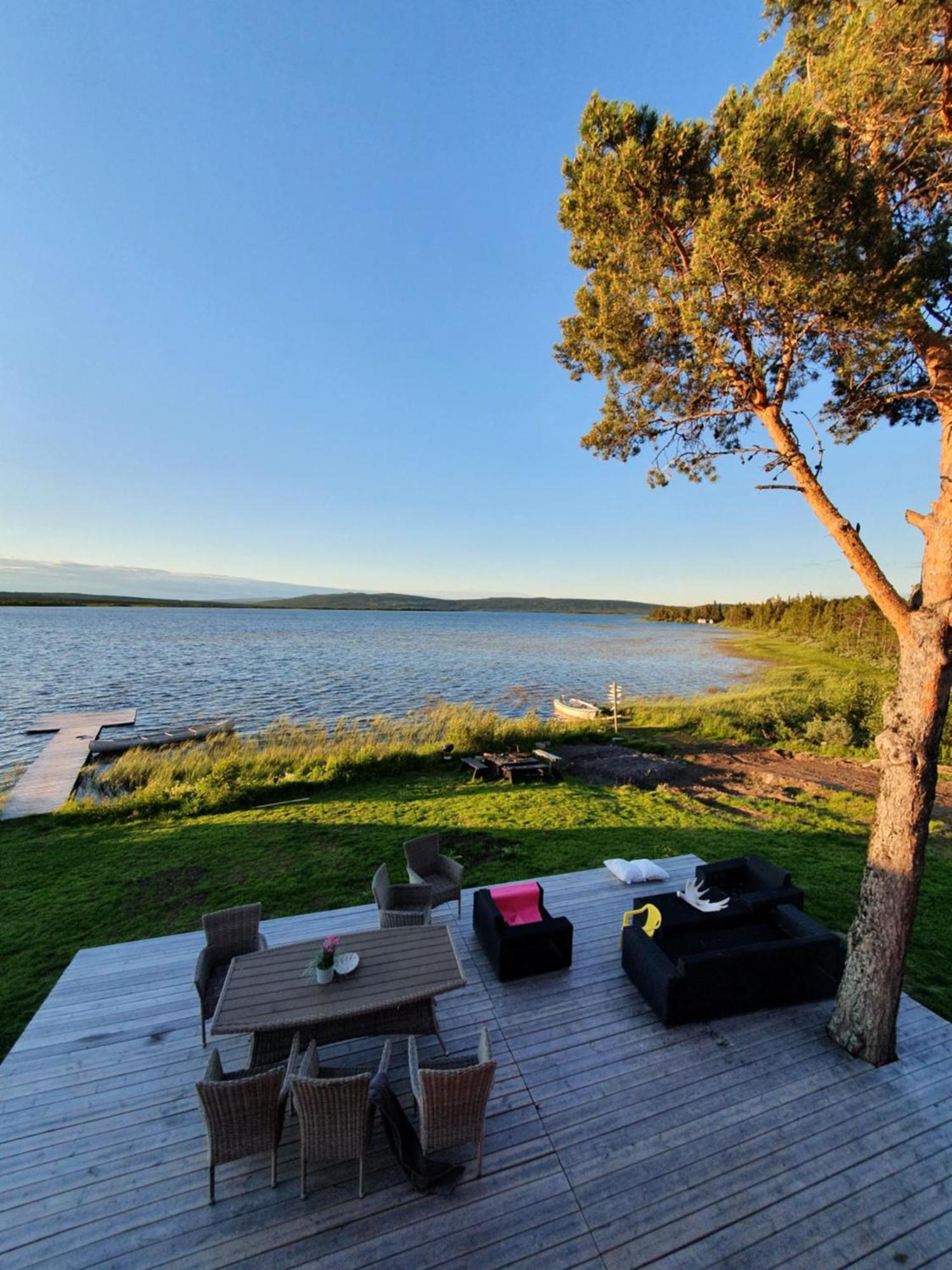 Camp Caroli Wooden Cabins Jukkasjärvi Dış mekan fotoğraf