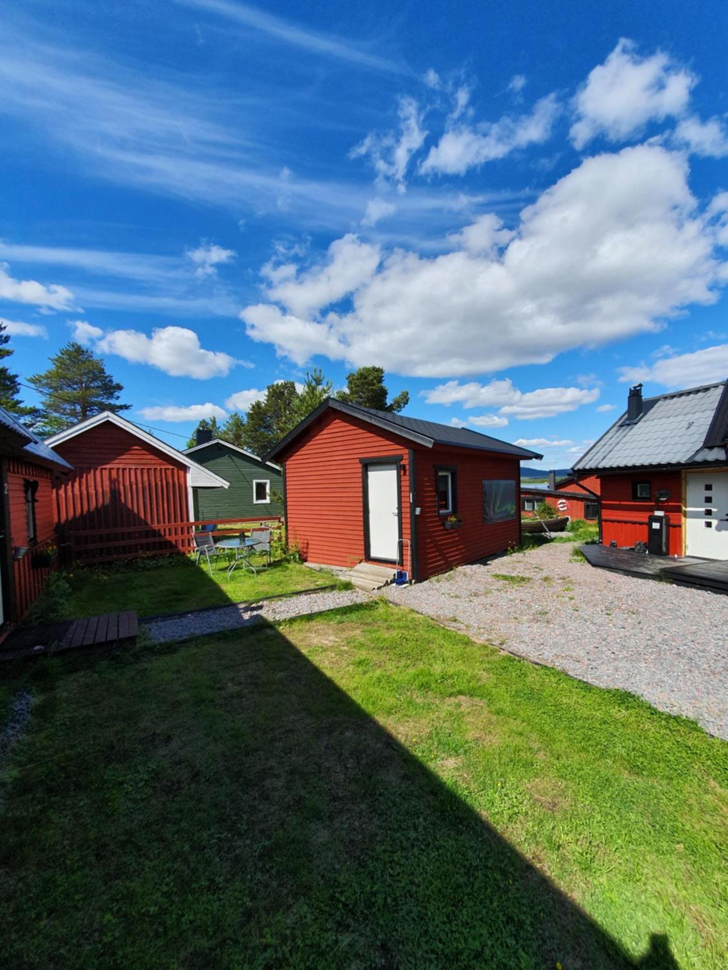Camp Caroli Wooden Cabins Jukkasjärvi Dış mekan fotoğraf