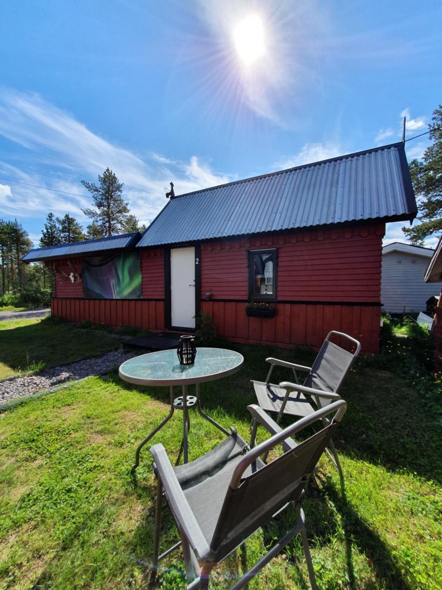 Camp Caroli Wooden Cabins Jukkasjärvi Dış mekan fotoğraf