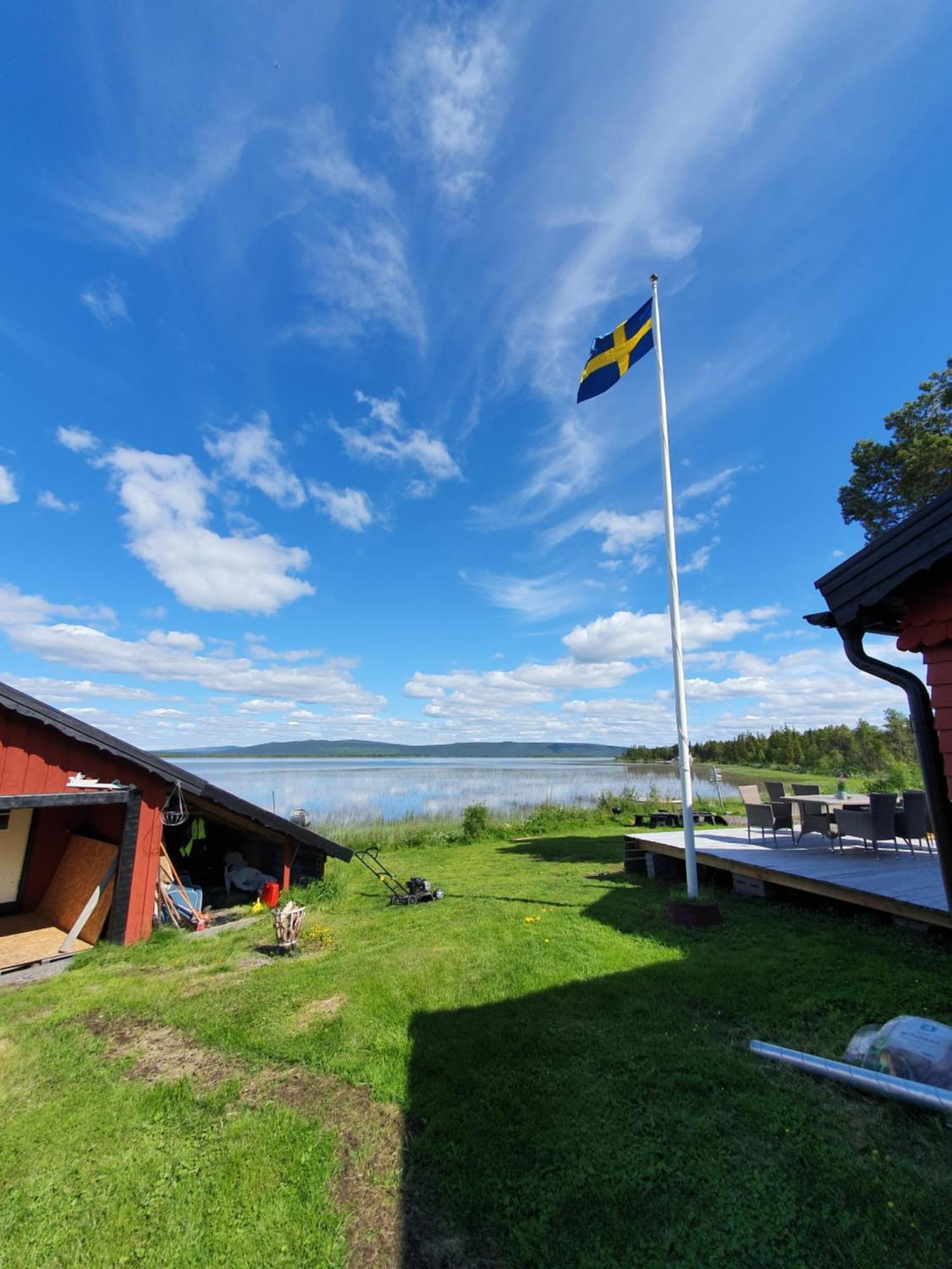 Camp Caroli Wooden Cabins Jukkasjärvi Dış mekan fotoğraf
