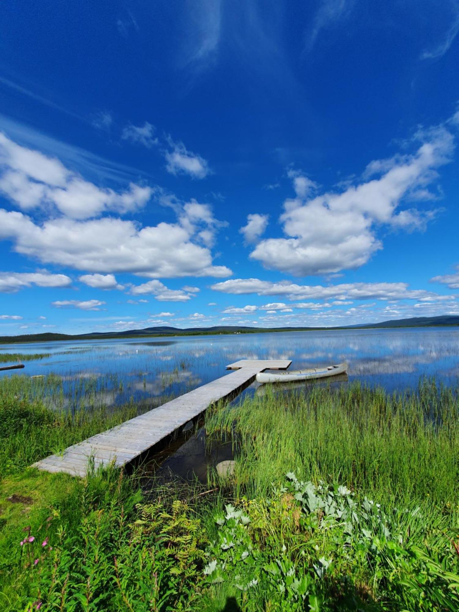 Camp Caroli Wooden Cabins Jukkasjärvi Dış mekan fotoğraf