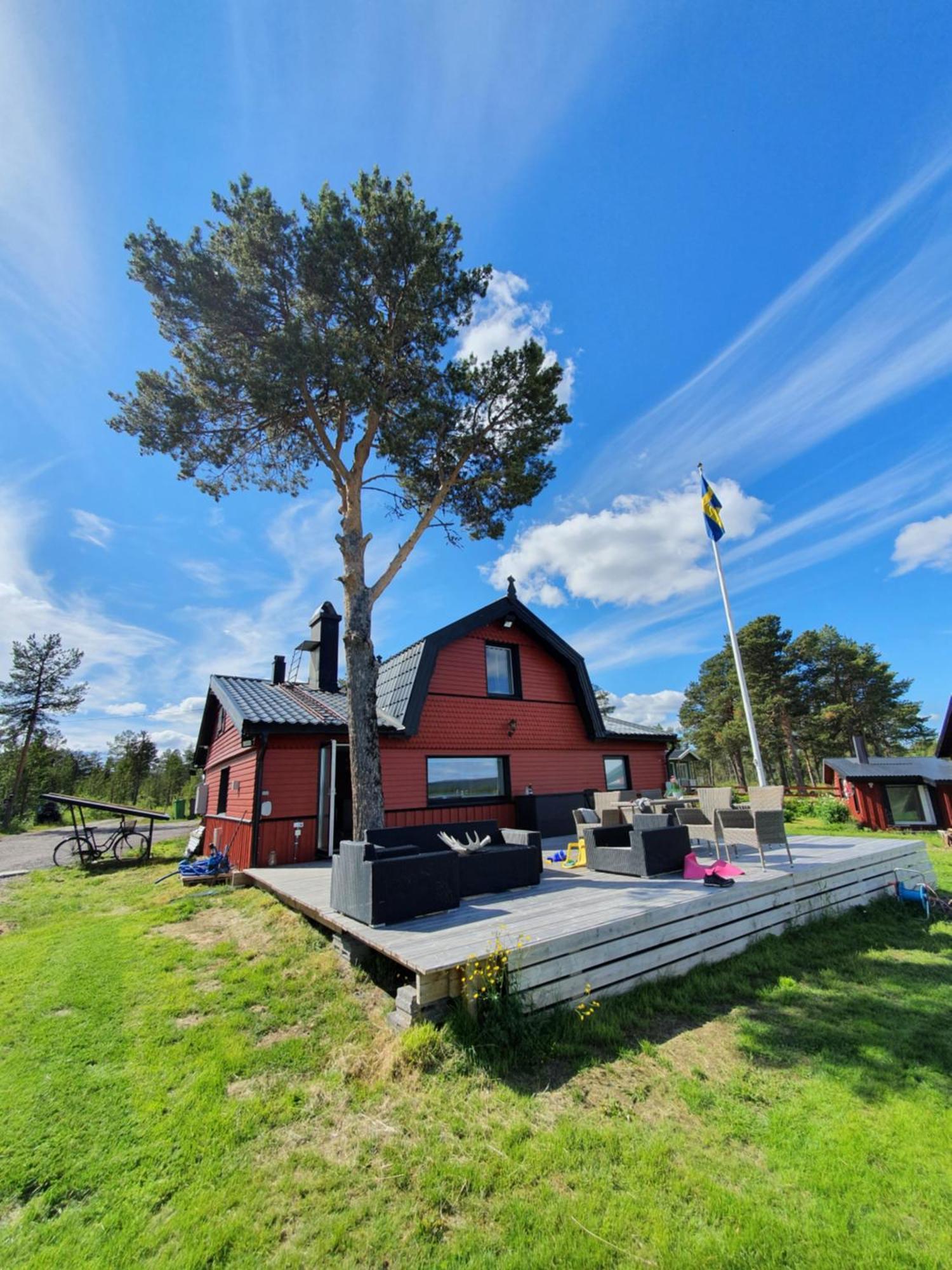 Camp Caroli Wooden Cabins Jukkasjärvi Dış mekan fotoğraf