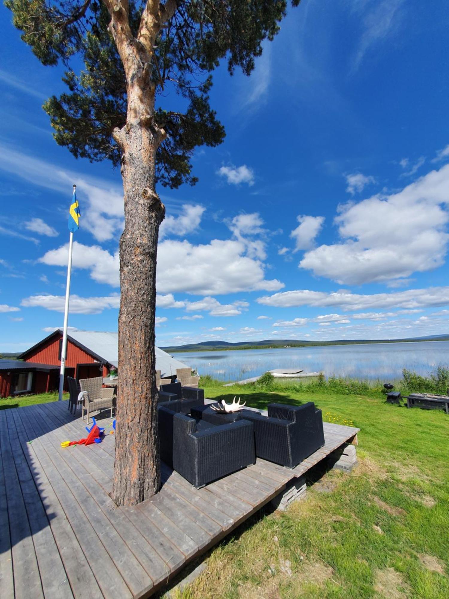 Camp Caroli Wooden Cabins Jukkasjärvi Dış mekan fotoğraf
