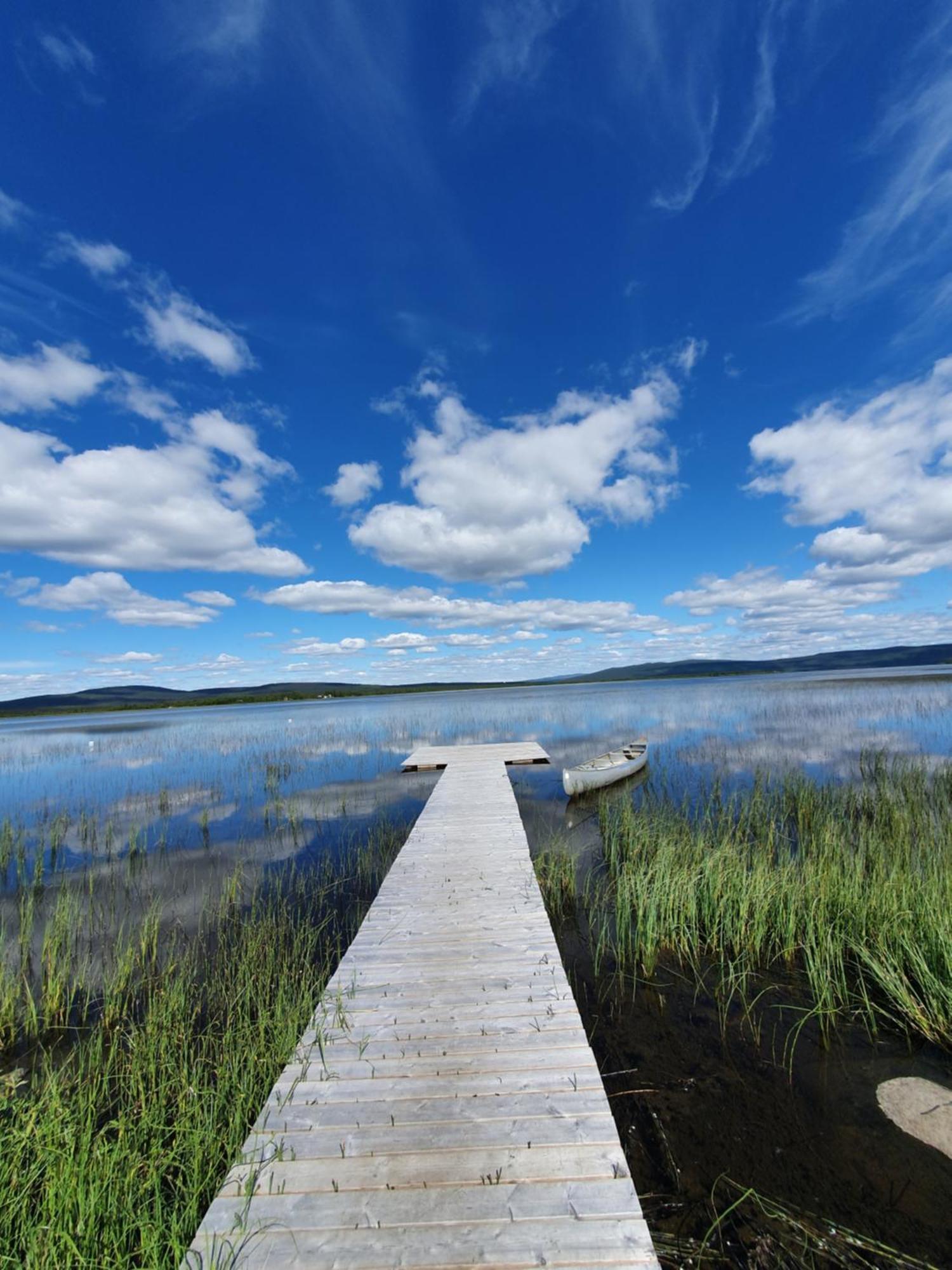 Camp Caroli Wooden Cabins Jukkasjärvi Dış mekan fotoğraf