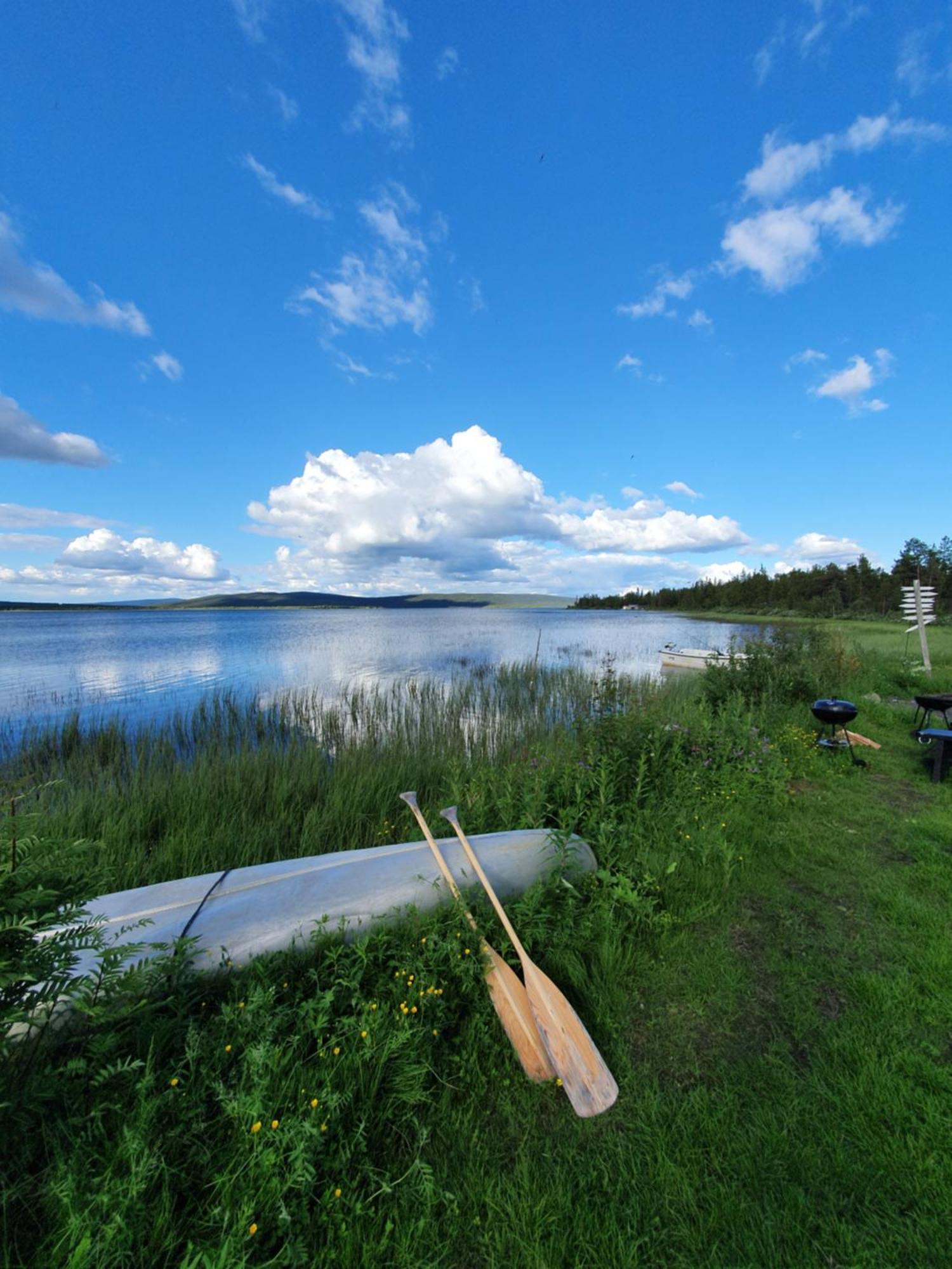 Camp Caroli Wooden Cabins Jukkasjärvi Dış mekan fotoğraf