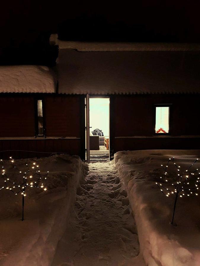Camp Caroli Wooden Cabins Jukkasjärvi Dış mekan fotoğraf