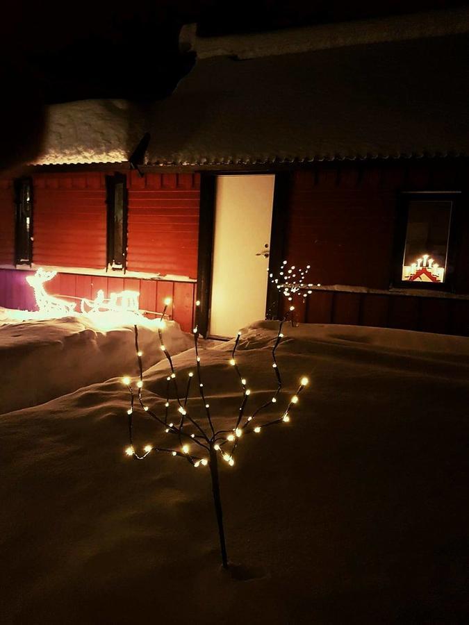 Camp Caroli Wooden Cabins Jukkasjärvi Dış mekan fotoğraf