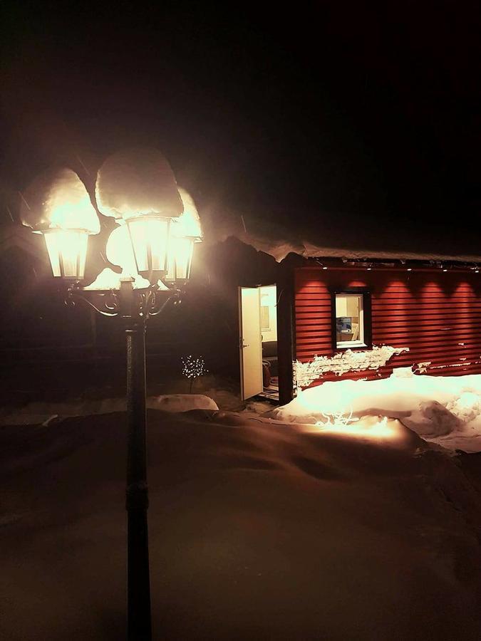 Camp Caroli Wooden Cabins Jukkasjärvi Dış mekan fotoğraf