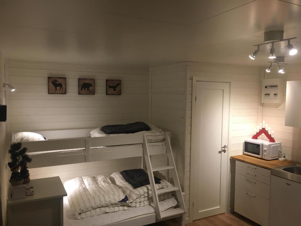 Camp Caroli Wooden Cabins Jukkasjärvi Dış mekan fotoğraf