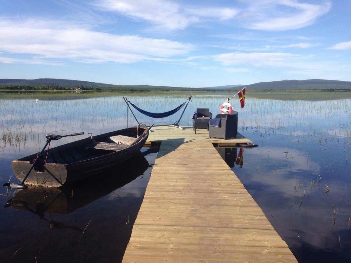 Camp Caroli Wooden Cabins Jukkasjärvi Dış mekan fotoğraf
